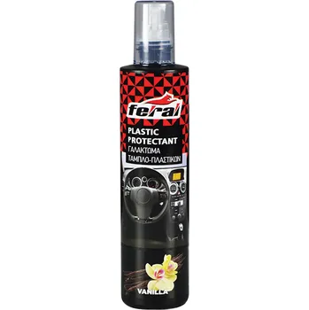 Čistič plastových dílů Feral Plastic Protectant – péče o plasty s vůní vanilky