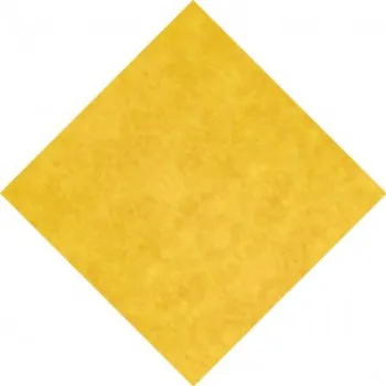 Papírový ubrousek Napron z netkané textilie PREMIUM (AIRLAID) 80 x 80 cm - žlutý 88605