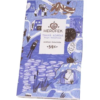 Čokoláda BIO tmavá mléčná čokoláda 54 % - Maya Mountain Cacao, 50 g