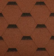 Scobalit Hexagonal 1000 x 320 mm červená