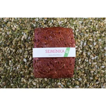 Pečivo BIO Semínkový žitný chléb, 550 g