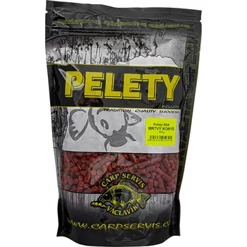 Carp Servis Václavík Pelety RSX Příchuť: Mrtvý korýš (Vínová), Hmotnost: 800 g