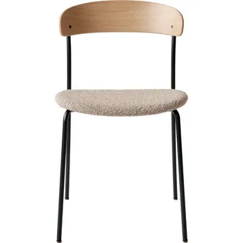 Jídelní židle New Works Čalouněná židle Missing Chair, lacquered oak/Barnum 3