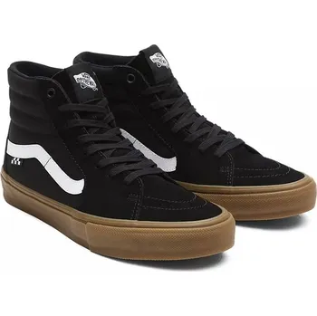 Pánské cyklistické tretry Boty - VANS SK8-Hi - Black/Gum 42,5