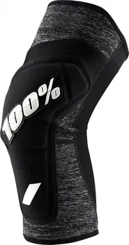 Chránič kolene 100% Ridecamp Knee Guards Grey Heather/Black S