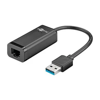 USB hub GOOBAY Adaptér USB na Fast Ethernet USB 3.0 0,1m