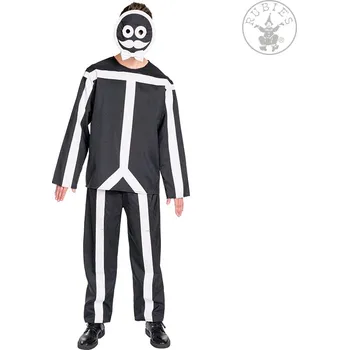 Karnevalový kostým Rubies Německo Glow in the Dark muž varianta: M 48 - 50