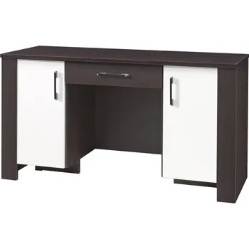 Psací stůl JUREK Psací stůl - CEZAR 17, dub milano/krém