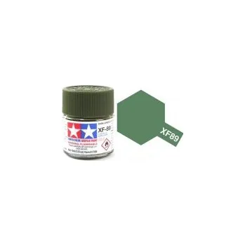 Modelářská barva Tamiya XF89 Flat Dark Green 2 acryl 10Ml