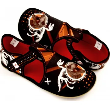 Dětská móda Ef barefoot chlapecké bačkory 385 T-Rex EUR 26