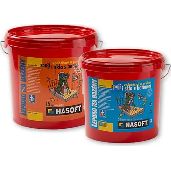 malta Hasoft Lepidlo na bazény 15 kg + 6 l