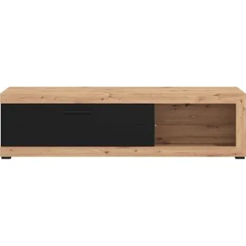 Televizní stolek Televizní stolek Ronja - dub artisan/černá