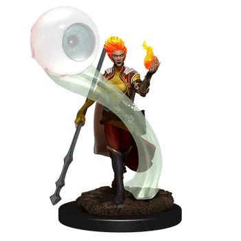 Desková hra WizKids D&D Icons of the Realms Premium Figures: Fire Genasi Wizard Female