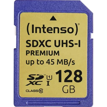 Paměťová karta Intenso Premium paměťová karta SDXC 128 GB Class 10, UHS-I