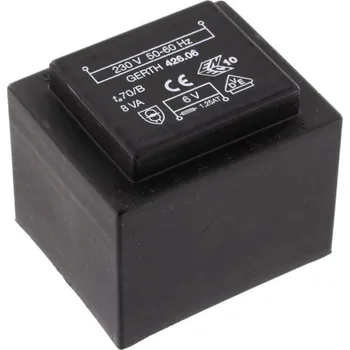 Transformátor Gerth PTF420901 transformátor do DPS 1 x 230 V 1 x 9 V/AC 8 VA 888 mA