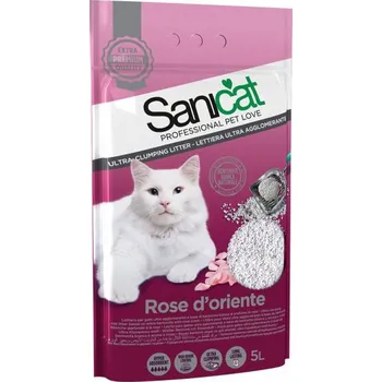 Podestýlka pro kočku Sanicat Rose d´Orien 5 l