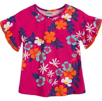 Dívčí tričko Dívčí top NANAI MARGARITA růžový Velikost: 128