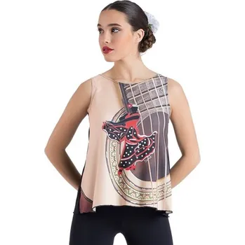 Happy dance,Tričko s flamenco motivem 2460SU, potisk 11 42