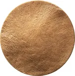 Kožený podtácek CIRCLE Bronze Počet: 5, Dárková plechová krabička: Ne