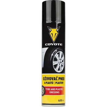 Coyote Oživovač pneumatik a plastů 400 ml 10 ks