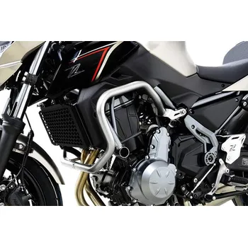 Rám pro motocykl Padací rámy Ibex Kawasaki Z 650 17- stříbrné