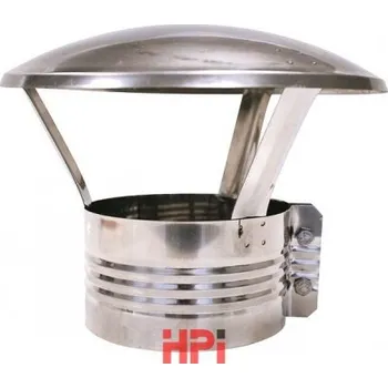 Komín HPI Komínová stříška - nerez 100 mm (ks) - množstevní sleva při odběru nad 12 000 Kč