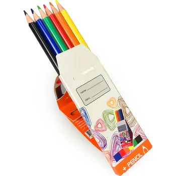 Pastelka DOPRODEJ - Pastelky, trojhranné, 6 barev