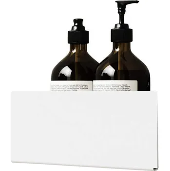 Drátěná police Nichba Rohová koupelnová polička Bath Shelf Corner, white