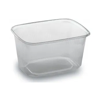 Miska hranatá průhledná 300 ml (PP) 77330
