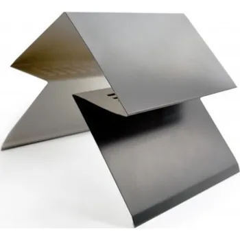 Odvětrávač hřebene AL 2 m Černá textura, tl. 0,6 mm (m) - množstevní sleva při odběru nad 12 000 Kč