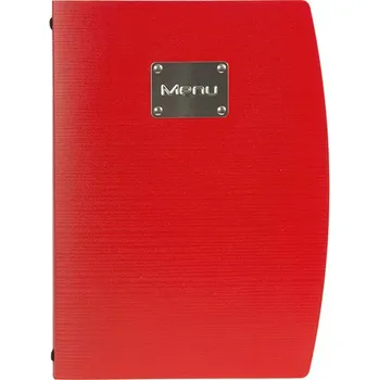 Securit Jídelní lístek Rio Barva: červená, Formát: A4, Štítek: Nápis "MENU"
