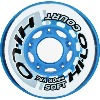 Kolečko k in-line bruslím Kolečka HI-LO Court Soft 72 mm/76A (4 ks)