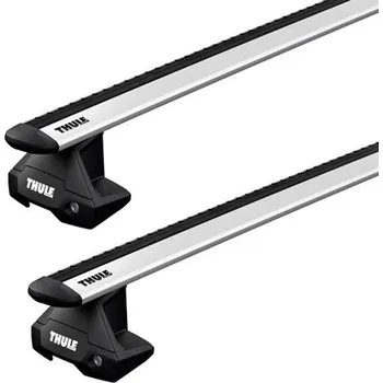 Příčník na automobil Střešní nosič Thule s hliníkovou EVO tyčí Subaru Liberty 4-dr Sedan s holou střechou 15-21