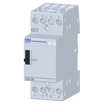 Stykač OEZ RSI-25-31-A230-M stykač/relé 230V/AC s manuálním ovladání 3 spínací + 1 rozpínací kontakt /36646/