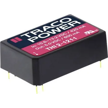 Měnič napětí TracoPower THI 0521 DC/DC měnič napětí do DPS 5 V/DC 12 V/DC, -12 V/DC 80 mA 2 W Počet výstupů: 2 x Obsah 1 ks