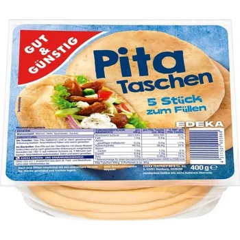 Trvanlivě pečivo G+G pita chleb 5 ks 400g