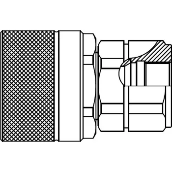 Fitinka Vsuvka série QHPA šroubovací, G1/2"vni, DN1/2" Rectus Parker QHPA14-G4X4-C
