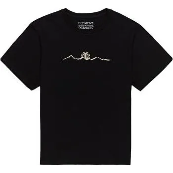 Pánské tričko Tričko Element PEANUTS TREKKING SS Black velikost S