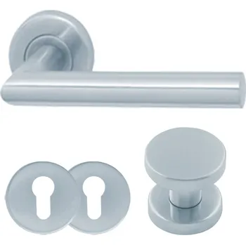 Dveřní kování STROXX Koule/klika Julia nerez PZ, pravá