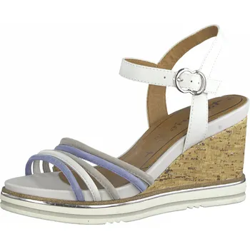 Dámské lodičky Tamaris dámské sandály 1-28333-26 Barva: bílá, Velikost: 40