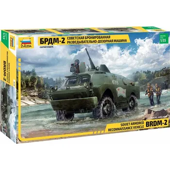 Plastikový model Zvezda GAZ BRDM-2 1:35