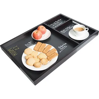 Securit Podnos s křídou popisovatelným povrchem Rozměr: 60 x 40 x 4 cm