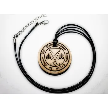 Náhrdelník HeLLWood - náhrdelník - In Nomine Sigil - průměr 40 mm