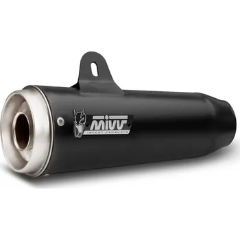 Výfuk pro motocykl 2 Silencer MIVV GHIBLI Black painted stainless steel