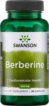 Přírodní produkt Swanson Berberine 400 mg 60 cps.
