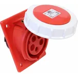 PCE 4152-6 16A 400V 5pólová vestavná zásuvka šikmá IP67