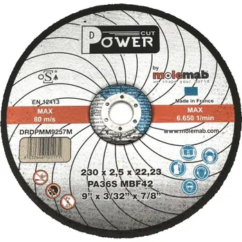 Brusný kotouč MABTOOLS Řezný kotouč ocel/nerez 230 Power Cut 2,5