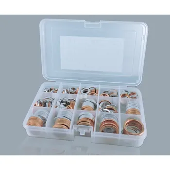 SADA - směs měděných a hliníkových kroužků - různé velikosti - T2/3221