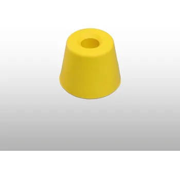 Zarážka střední Ø 35x27 mm ŽLUTÁ - K2/699Ž