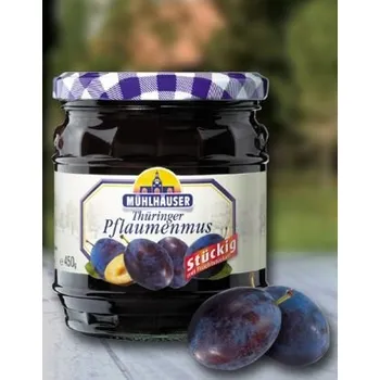 Mühlhäuser durynská švestková povidla 450g